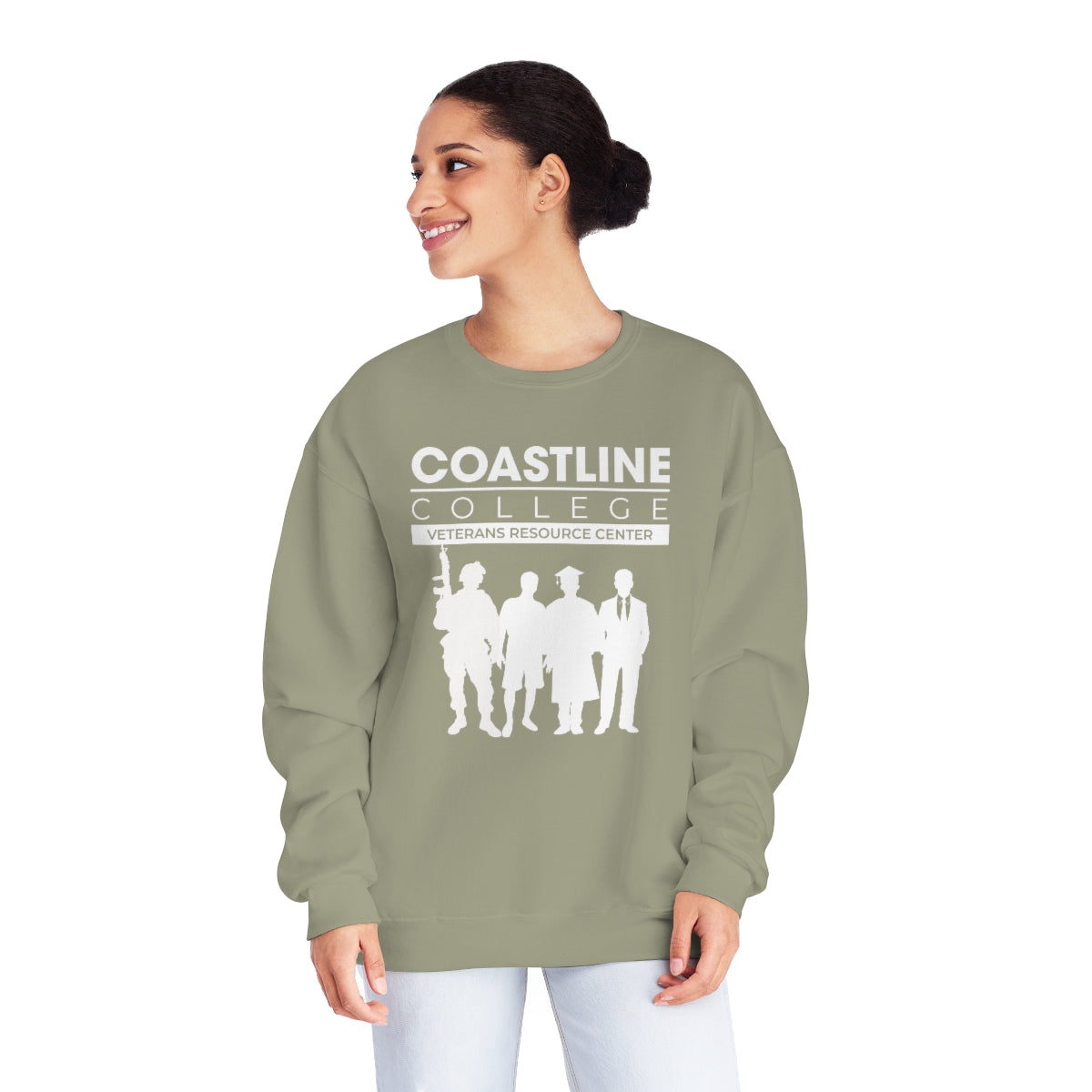 Coastline Veterans Resource Center Unisex NuBlend® Crewneck Sweatshirt