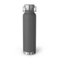 Coastline Military & Contract Ed Copper Vacuum Insulated Bottle, 22oz