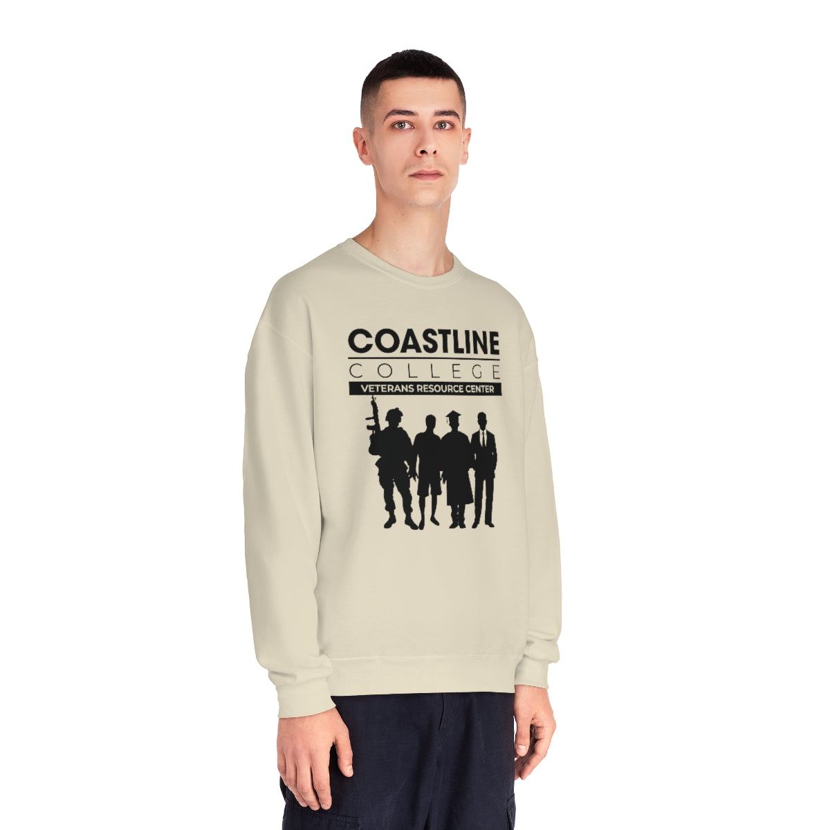 Coastline Veterans Resource Center Unisex NuBlend® Crewneck Sweatshirt