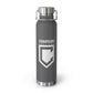 Shield Logo Copper Vacuum Insulated Bottle, 22oz