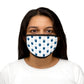 Shield Logo with Waves Mixed-Fabric Face Mask