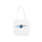 Coastline Winter Wave Polyester Canvas Tote Bag