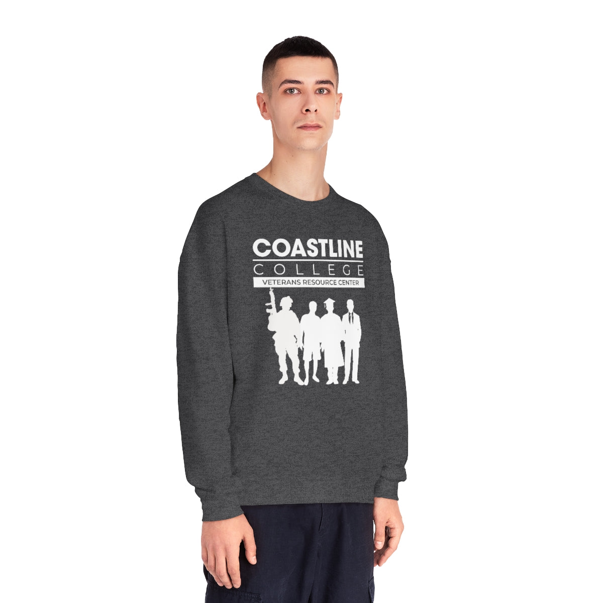 Coastline Veterans Resource Center Unisex NuBlend® Crewneck Sweatshirt