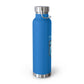 Fin Collection Copper Vacuum Insulated Bottle, 22oz