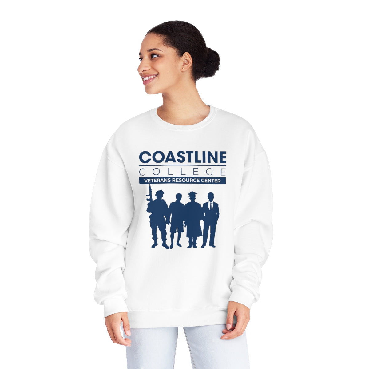 Coastline Veterans Resource Center Unisex NuBlend® Crewneck Sweatshirt