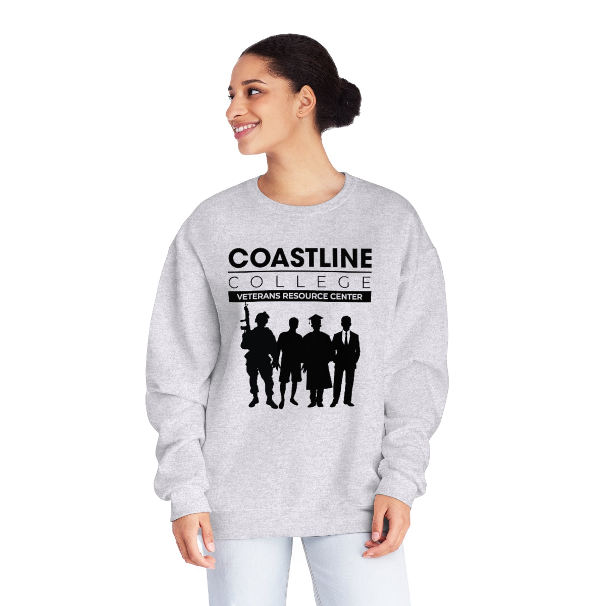 Coastline Veterans Resource Center Unisex NuBlend® Crewneck Sweatshirt