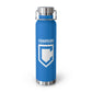 Shield Logo Copper Vacuum Insulated Bottle, 22oz