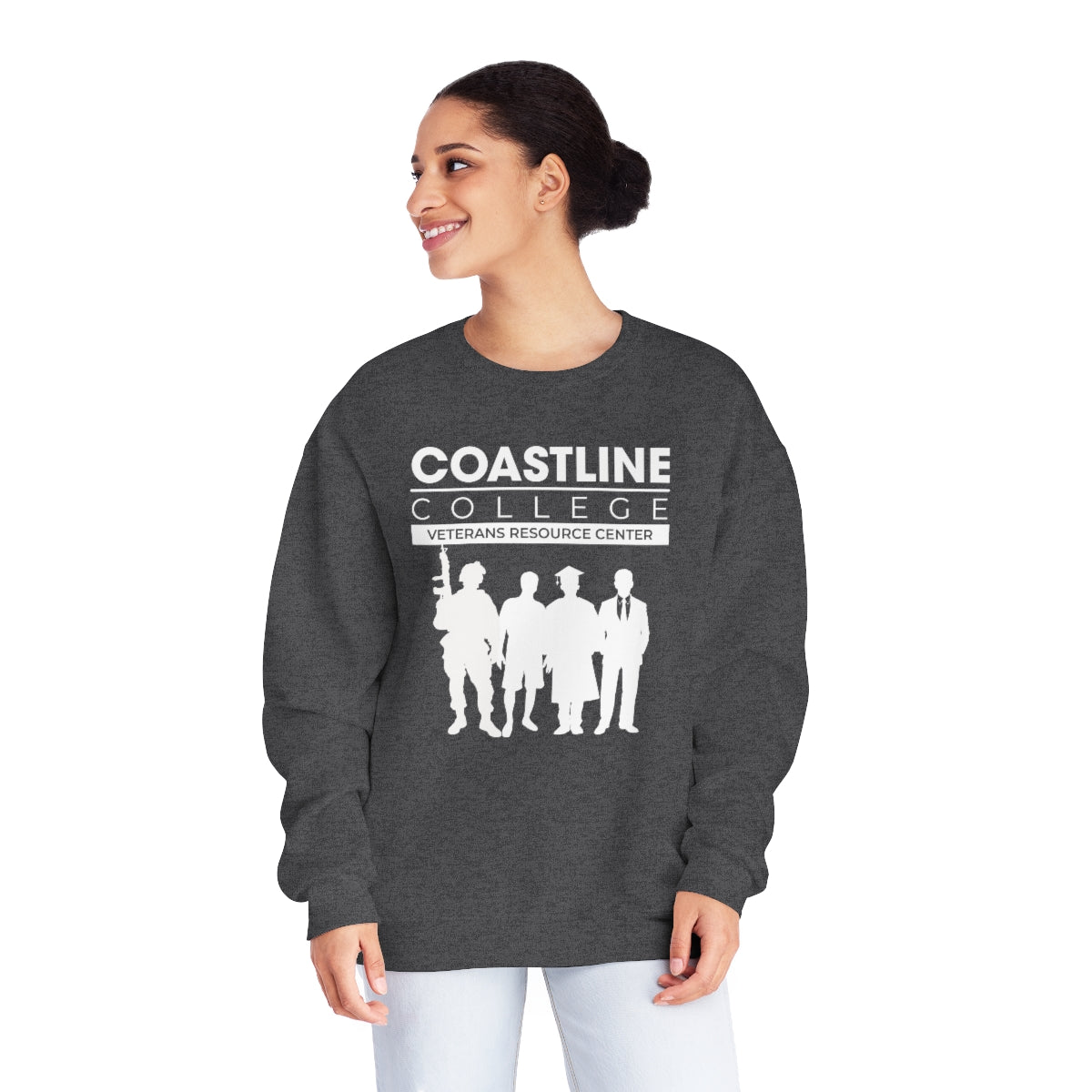 Coastline Veterans Resource Center Unisex NuBlend® Crewneck Sweatshirt