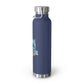 Coastline Esports Copper Vacuum Insulated Bottle, 22oz