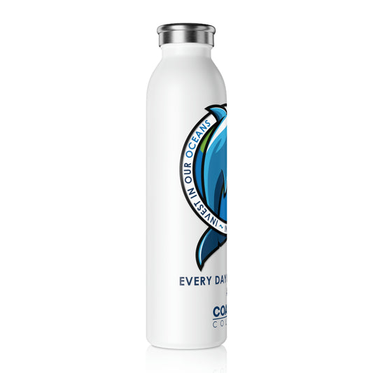 Fin Invest In Our Oceans Slim Water Bottle