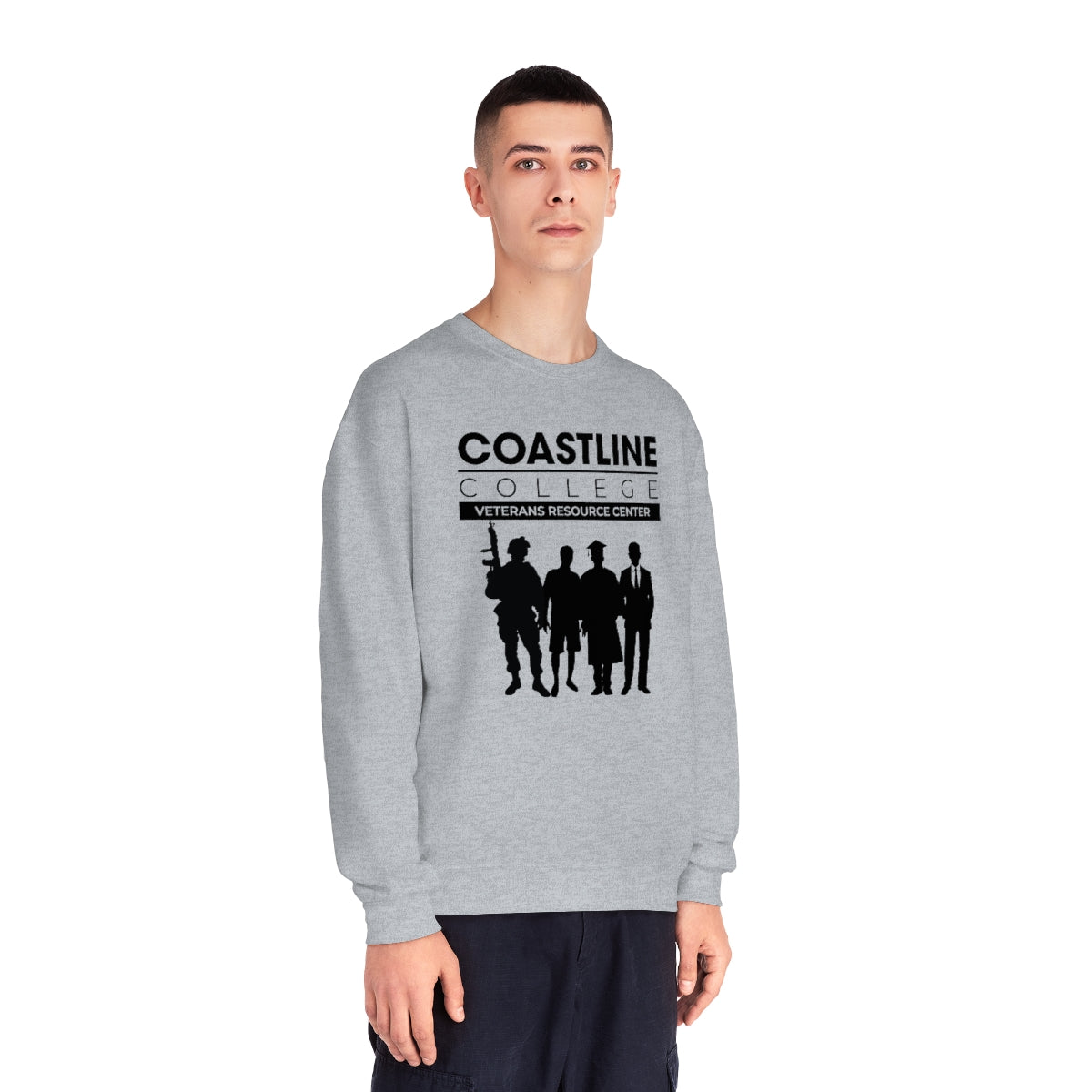 Coastline Veterans Resource Center Unisex NuBlend® Crewneck Sweatshirt