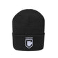 Shield Logo Embroidered Knit Beanie