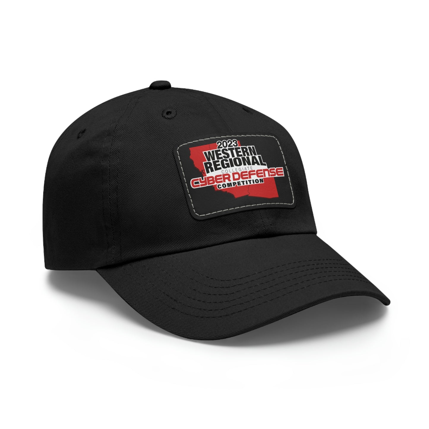 WRCCDC 2023 Competition Dad Hat with Leather Patch