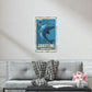Coastline Dolphins Premium Matte Vertical Poster