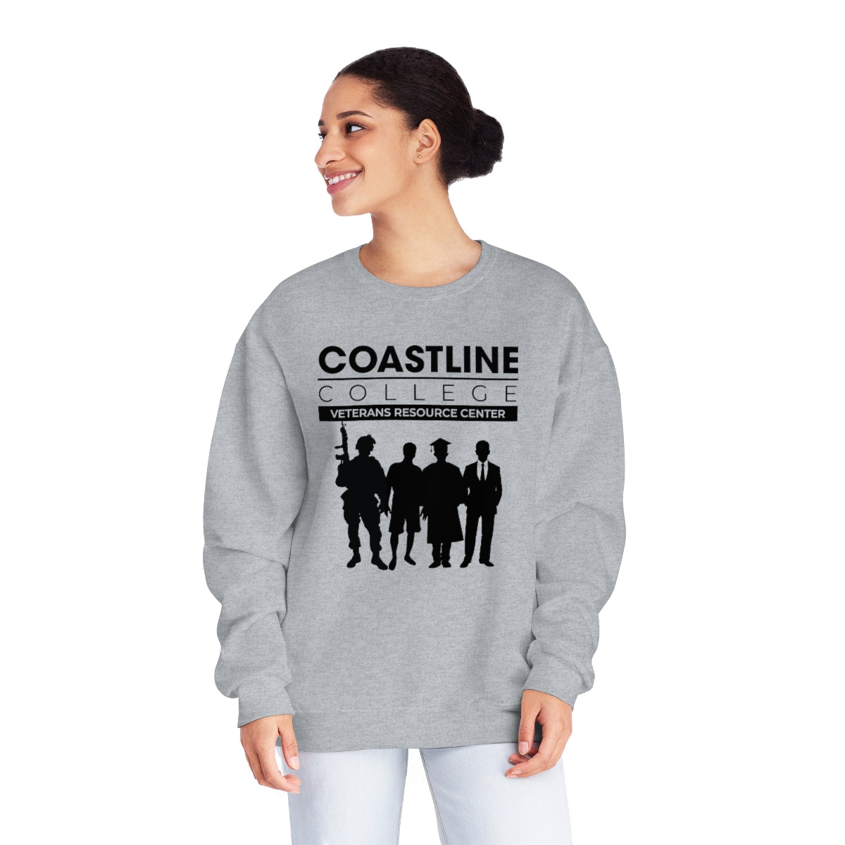 Coastline Veterans Resource Center Unisex NuBlend® Crewneck Sweatshirt