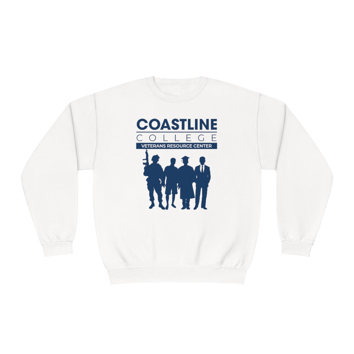 Coastline Veterans Resource Center Unisex NuBlend® Crewneck Sweatshirt