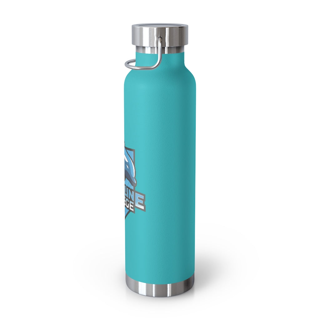 Coastline Esports Copper Vacuum Insulated Bottle, 22oz