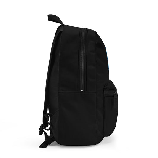 Shield Logo Black Backpack