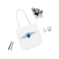 Coastline Winter Wave Polyester Canvas Tote Bag