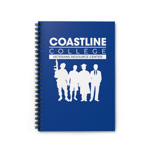 Coastline Veterans Resource Center Spiral Notebook - Ruled Line