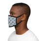 Fin Collection Gray Mixed-Fabric Face Mask