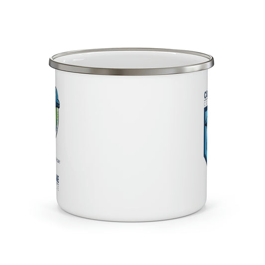 Fin Invest In Our Oceans Enamel Camping Mug