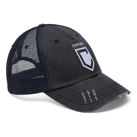 Shield Logo Embroidered Unisex Trucker Hat