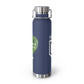 Coastline "Earth Day is Every Day" Copper Vacuum Insulated Bottle, 22oz