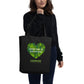 Coastline "Every Day is Earth Day" Black Eco Tote Bag
