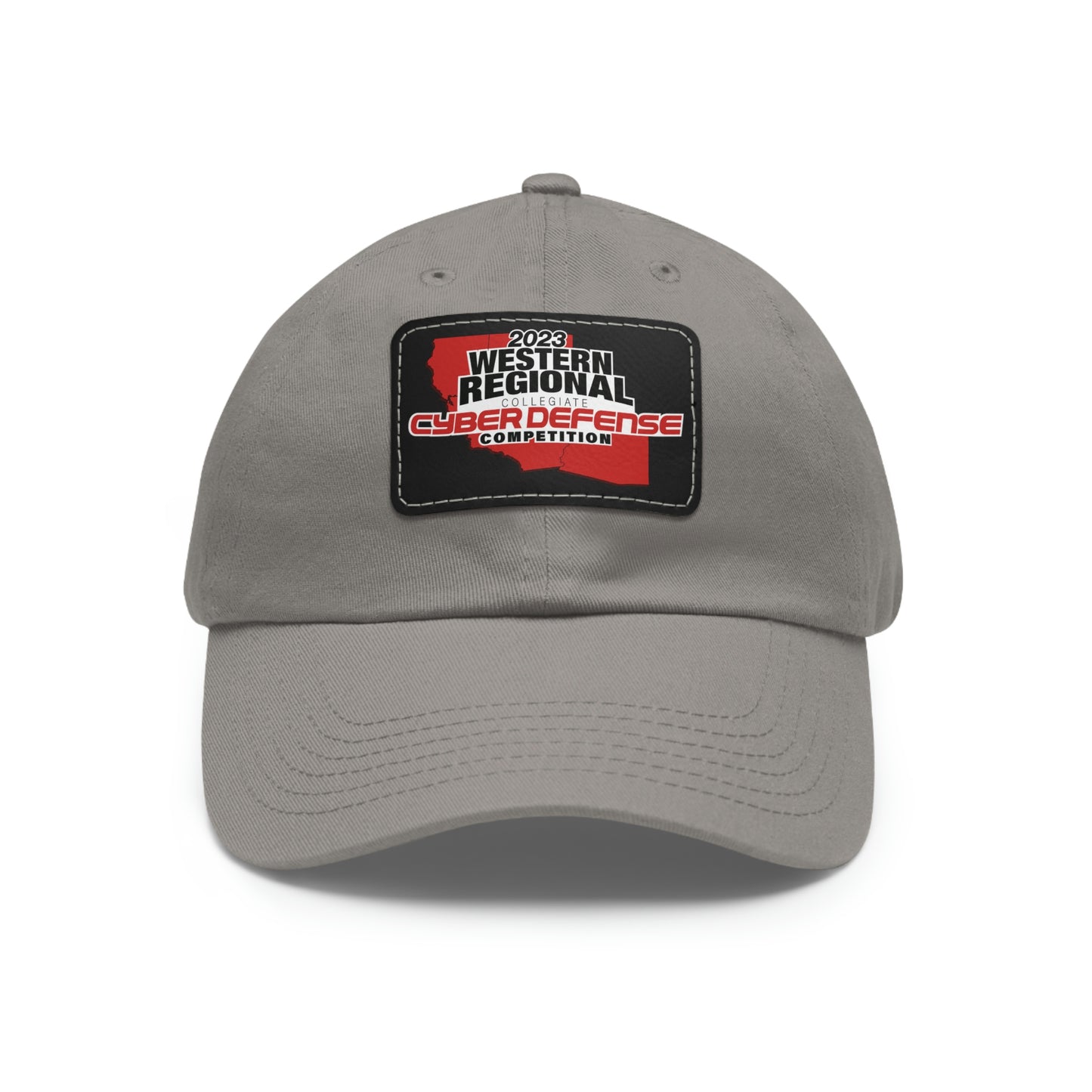 WRCCDC 2023 Competition Dad Hat with Leather Patch