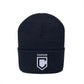 Shield Logo Embroidered Knit Beanie
