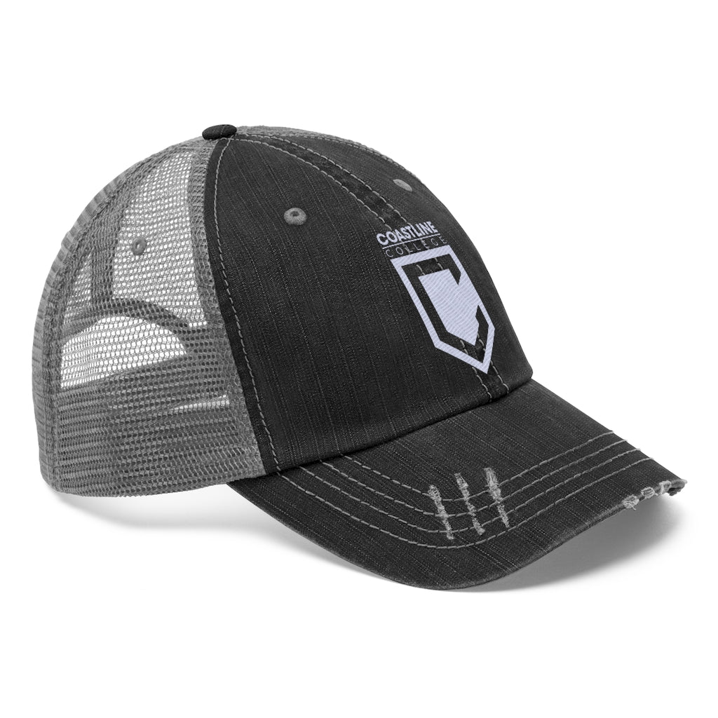 Shield Logo Embroidered Unisex Trucker Hat