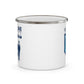 Coastline Veterans Resource Center Enamel Camping Mug