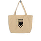 Coastline "Invest In Our Planet" Natural Large Organic Tote Bag