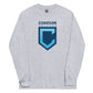 Shield Logo Unisex Long Sleeve Shirt - Light Colors