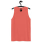 Coastline Summertime Sunset Unisex Premium Tank Top (Light Colors)