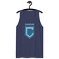 Shield Logo Unisex Premium Tank Top - Dark Colors