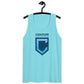 Shield Logo Unisex Premium Tank Top - Light Colors