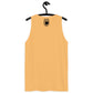 Coastline Summertime Sunset Unisex Premium Tank Top (Light Colors)