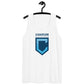 Shield Logo Unisex Premium Tank Top - Light Colors