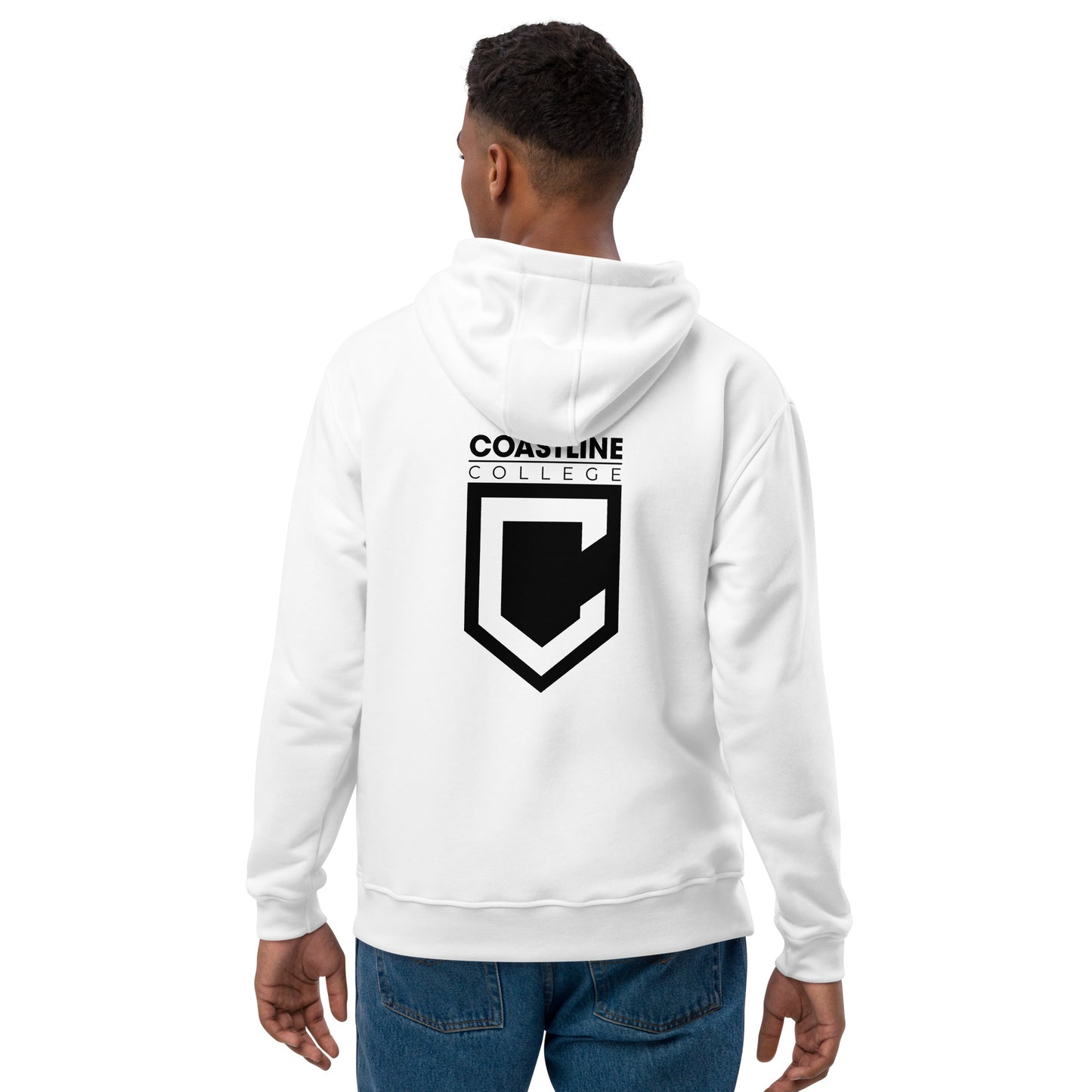 Coastline "Invest In Our Planet" White Premium Eco Hoodie