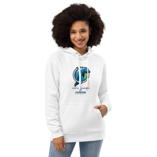 Fin Invest In Our Oceans Premium Eco Hoodie - White