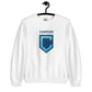 Shield Logo Unisex Crewneck Sweatshirt - Light Colors