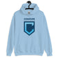 Shield Logo Unisex Pullover Hoodie - Light Colors