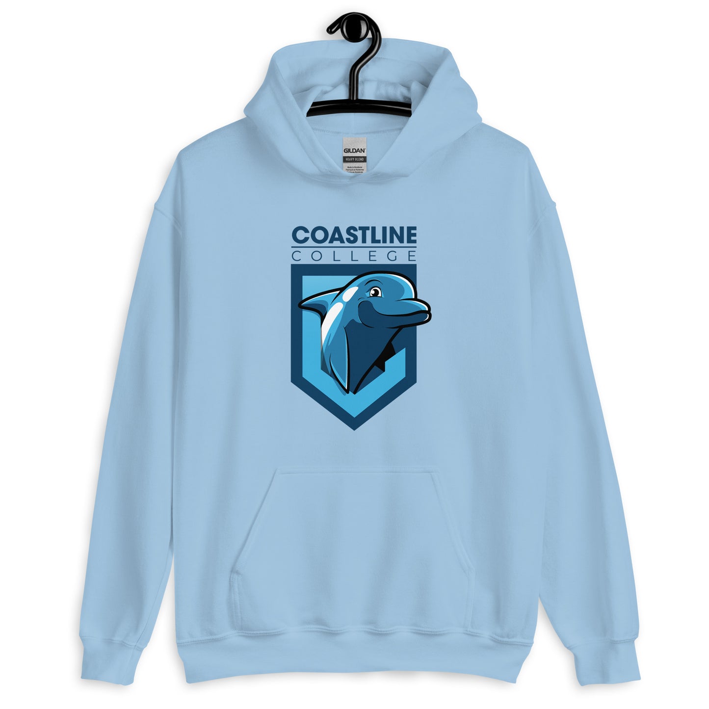 Fin Collection Unisex Pullover Hoodie - Light Colors