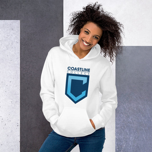 Shield Logo Unisex Pullover Hoodie - Light Colors