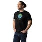 Coastline "Invest In Our Planet" Unisex organic cotton t-shirt (Dark Colors)