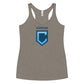 Shield Logo Women's Racerback Tank - Light Colors
