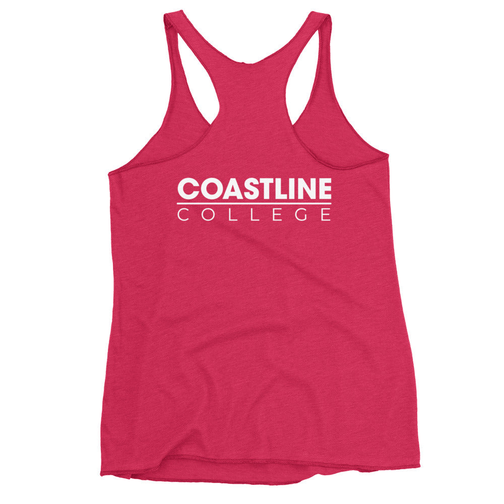 Coastline Summertime Sunset Women's Racerback Tank