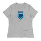 Shield Logo Women's Relaxed T-Shirt - Light Colors